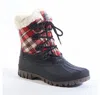 Storm By Cougar Women's Cuddle Plaid Boot In Black/ Red Plaid In Multi