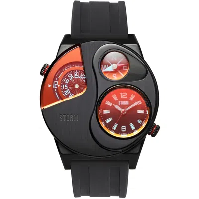Storm Men's Black / Red  Navitrek Rubber Slate Red