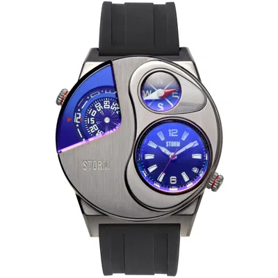 Storm Men's Blue / Black / Silver  Navitrek Rubber Lazer Blue