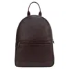 Storm Men's Cares Leather Backpack Brown In Brown
