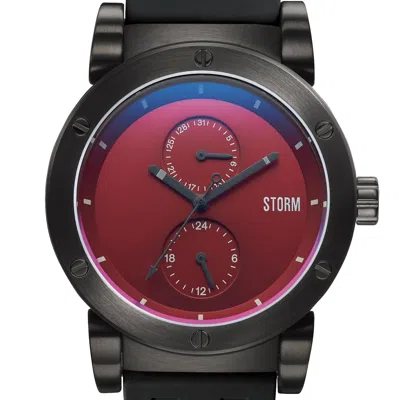Storm Men's Hydron Slate Red In Black