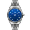 Storm Men's Silver / Blue Roxton Lazer Blue In Silver/blue