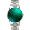 Storm Men's Silver / Green Slim-x Xl Lazer Green