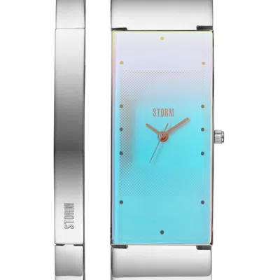 Storm Women's Blue Alvara Lazer Aqua In Metallic