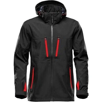 Pre-owned Stormtech Mens Soft Shell Jacket Pc4609 In Red