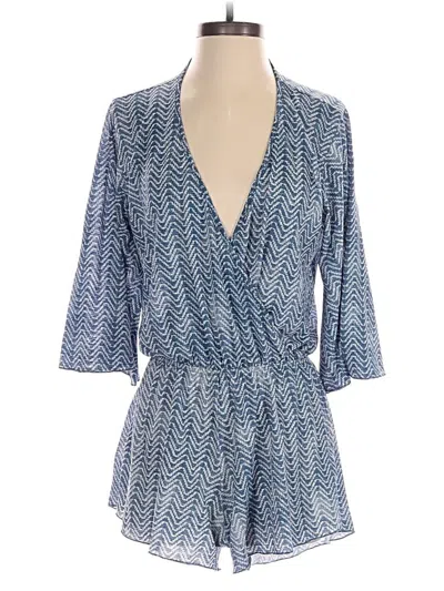 Pre-owned Storq Romper In Blue