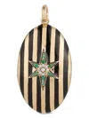 Storrow Jewelry 14k Yellow Gold Lilian Multi-stone Pendant In Gold