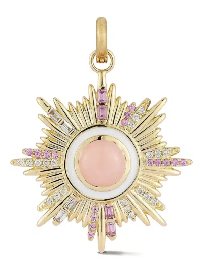 Storrow Jewelry 14k Yellow Gold Victoria Sapphire Pendant
