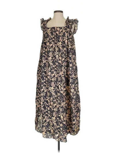 Pre-owned Story Casual Dress In Brown