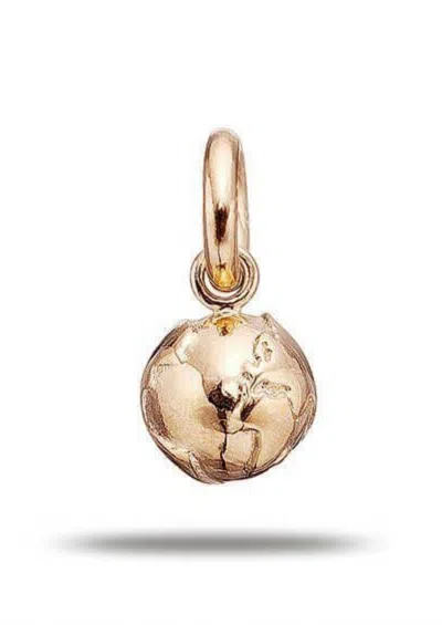 Story Jewellery Women's Globe Dangle Charm In Gold