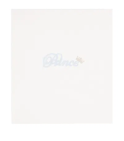 Story Loris Cotton Padded Prince Blanket In White