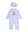 STORY LORIS ROYAL BEAR ALL-IN-ONE AND HAT SET (1-9 MONTHS)