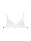 Story Loris Triangle-cup Bra In White