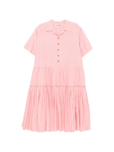 Story Mfg. Apple Dress In Pink