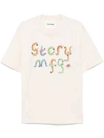 STORY MFG. BEIGE GRATEFUL T-SHIRT