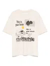 Story Mfg. Off-white Grateful Ss T-shirt In White