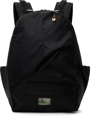 Story Mfg. Black Boulder Backpack In Obsidian Eco