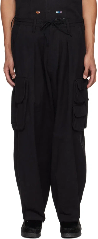Story Mfg. Black Forager Cargo Pants