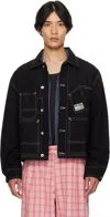 Story Mfg. Black Station Denim Jacket
