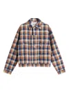 Story Mfg. Check-print Shirt Jacket
