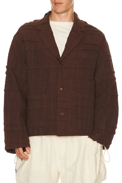 Story Mfg. Cove Jacket In Brown