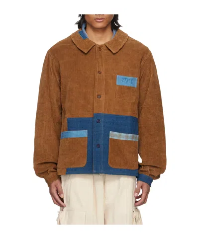Story Mfg. Brown French Jacket In Brown Scarecrow