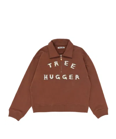 Story Mfg. Geo Pullover In Brown