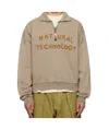 Story Mfg. Brown Geo Sweatshirt In Oak