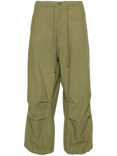 Story Mfg. Cotton Trousers In Green