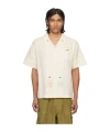 Story Mfg. Greetings Button Shirt In White