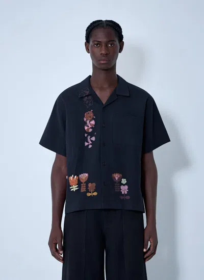 Story Mfg. Greetings Shirt In Black