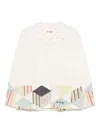 Story Mfg. Greetings Shirt Ls In Metallic