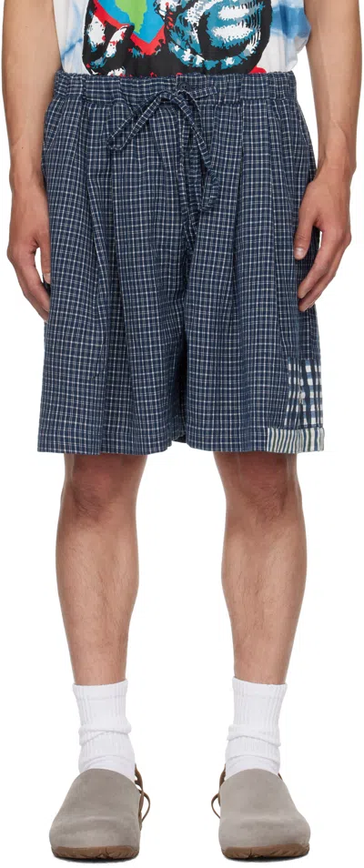 Story Mfg. Indigo Bridge Shorts