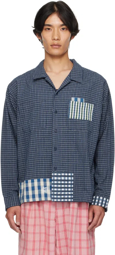 Story Mfg. Indigo Pa Ls Shirt