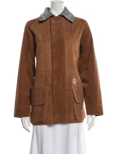Pre-owned Story Mfg. Jacket In Brown