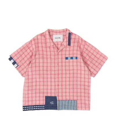 Story Mfg. Lapel Shirt In Pink