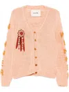 Story Mfg. Light Pink Twinsun Cardigan In Light Pink