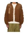 Story Mfg. Brown Twinsun Knit Cardigan In Brown