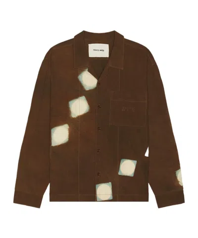 Story Mfg. Long-sleeved Shirt In Brown