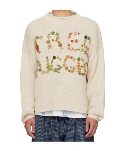 Story Mfg. Long-sleeved Sweater In Brown