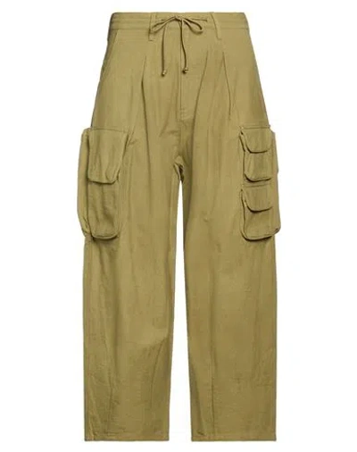 Story Mfg. Man Pants Green Size M Organic Cotton