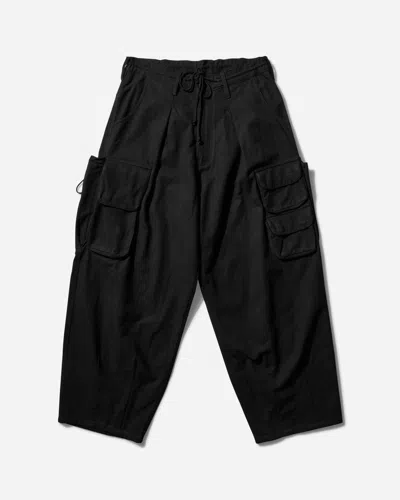 Story Mfg. Black Forager Cargo Pants