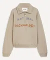 Story Mfg. Mens Geo Soft Grey Pullover In Gray
