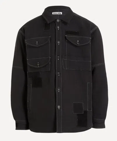 Story Mfg. Mens Harvest Wonky Wear Jacket In Black