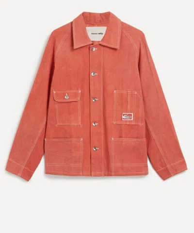 Story Mfg. Mens Pinky Railroad Denim Jacket
