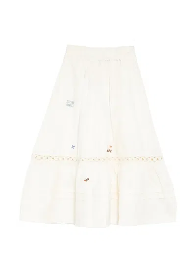 Story Mfg. Nutmeg Skirt In Neutral