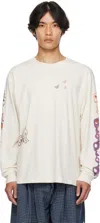 Story Mfg. Off-white Grateful Tee Ls Shirt In Neutral