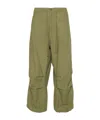 Story Mfg. Paco Loose-cut Trousers In Green