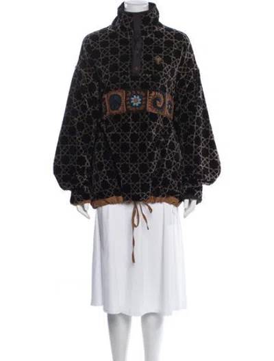 Pre-owned Story Mfg. Patterned Jacket In Black