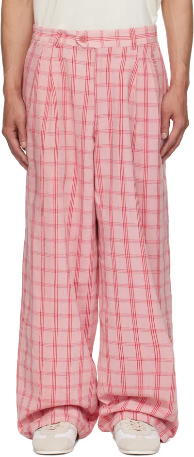 Story Mfg. Pink Fenn Trousers